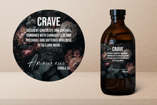 Load image into Gallery viewer, Crave, The Minimalist Vessel, Luxe Rose Gold, 15oz Candle, Chocolate and caramel combined with cannabis softened with rose petals and musk
